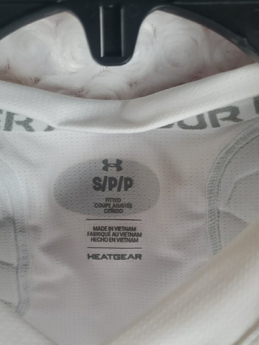 Under Armour White Sleeveless Padded Compression Shirt - Picture 2 of 11